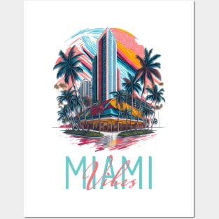 Miami Vibes Posters and Art